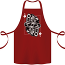 Sniper Playing Card Military Army Elite Cotton Apron 100% Organic Maroon