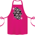 Sniper Playing Card Military Army Elite Cotton Apron 100% Organic Pink