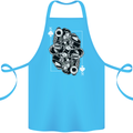 Sniper Playing Card Military Army Elite Cotton Apron 100% Organic Turquoise