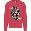 Sniper Playing Card Military Army Elite Kids Sweatshirt Jumper Heliconia