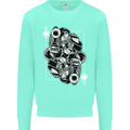 Sniper Playing Card Military Army Elite Kids Sweatshirt Jumper Peppermint