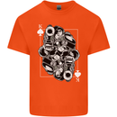 Sniper Playing Card Military Army Elite Kids T-Shirt Childrens Orange