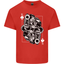 Sniper Playing Card Military Army Elite Kids T-Shirt Childrens Red