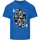 Sniper Playing Card Military Army Elite Kids T-Shirt Childrens Royal Blue