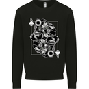 Sniper Playing Card Military Army Elite Mens Sweatshirt Jumper Black