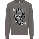 Sniper Playing Card Military Army Elite Mens Sweatshirt Jumper Charcoal