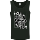 Sniper Playing Card Military Army Elite Mens Vest Tank Top Black