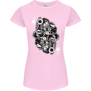 Sniper Playing Card Military Army Elite Womens Petite Cut T-Shirt Light Pink
