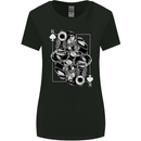 Sniper Playing Card Military Army Elite Womens Wider Cut T-Shirt Black