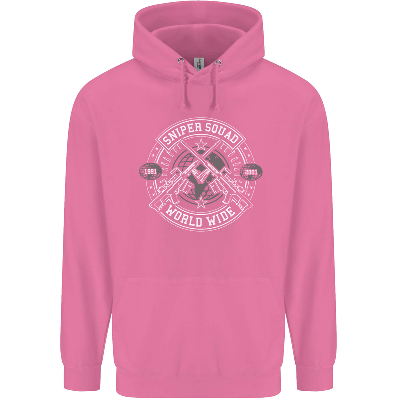 Sniper Squad Worldwide Army Para Marines Mens 80% Cotton Hoodie Azelea