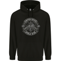 Sniper Squad Worldwide Army Para Marines Mens 80% Cotton Hoodie Black