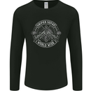 Sniper Squad Worldwide Army Para Marines Mens Long Sleeve T-Shirt Black