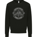 Sniper Squad Worldwide Army Para Marines Mens Sweatshirt Jumper Black