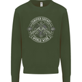 Sniper Squad Worldwide Army Para Marines Mens Sweatshirt Jumper Forest Green