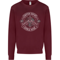 Sniper Squad Worldwide Army Para Marines Mens Sweatshirt Jumper Maroon