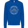 Sniper Squad Worldwide Army Para Marines Mens Sweatshirt Jumper Royal Blue
