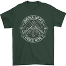 Sniper Squad Worldwide Army Para Marines Mens T-Shirt Cotton Gildan Forest Green
