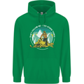 Snowmobile Dont Follow Me Funny Childrens Kids Hoodie Irish Green