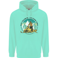 Snowmobile Dont Follow Me Funny Childrens Kids Hoodie Peppermint