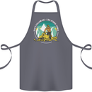 Snowmobile Dont Follow Me Funny Cotton Apron 100% Organic Steel
