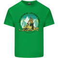 Snowmobile Dont Follow Me Funny Kids T-Shirt Childrens Irish Green