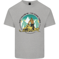 Snowmobile Dont Follow Me Funny Kids T-Shirt Childrens Sports Grey