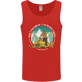 Snowmobile Dont Follow Me Funny Mens Vest Tank Top Red