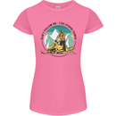 Snowmobile Dont Follow Me Funny Womens Petite Cut T-Shirt Azalea