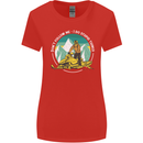 Snowmobile Dont Follow Me Funny Womens Wider Cut T-Shirt Red