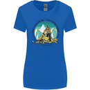 Snowmobile Dont Follow Me Funny Womens Wider Cut T-Shirt Royal Blue