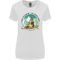 Snowmobile Dont Follow Me Funny Womens Wider Cut T-Shirt White