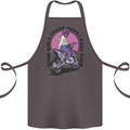 Some Girls Chase Funny Biker Motorcycle Cotton Apron 100% Organic Dark Grey