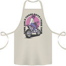 Some Girls Chase Funny Biker Motorcycle Cotton Apron 100% Organic Natural