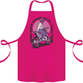 Some Girls Chase Funny Biker Motorcycle Cotton Apron 100% Organic Pink