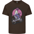 Some Girls Chase Funny Biker Motorcycle Kids T-Shirt Childrens Chocolate