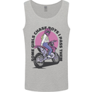 Some Girls Chase Funny Biker Motorcycle Mens Vest Tank Top Sports Grey