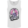 Some Girls Chase Funny Biker Motorcycle Mens Vest Tank Top White