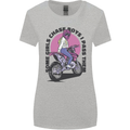 Some Girls Chase Funny Biker Motorcycle Womens Wider Cut T-Shirt Sports Grey