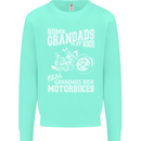 Some Grandad's Play Bingo Real Grandads Ride Motorbikes Mens Sweatshirt Jumper Peppermint