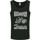 Some Grandad's Play Bingo Real Grandads Ride Motorbikes Mens Vest Tank Top Black