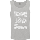 Some Grandad's Play Bingo Real Grandads Ride Motorbikes Mens Vest Tank Top Sports Grey
