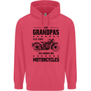 Some Grandpas Funny Biker Motorbike Bike Childrens Kids Hoodie Heliconia