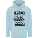 Some Grandpas Funny Biker Motorbike Bike Childrens Kids Hoodie Light Blue