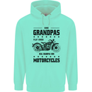 Some Grandpas Funny Biker Motorbike Bike Childrens Kids Hoodie Peppermint