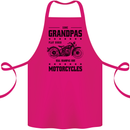 Some Grandpas Funny Biker Motorbike Bike Cotton Apron 100% Organic Pink