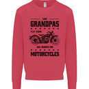 Some Grandpas Funny Biker Motorbike Bike Kids Sweatshirt Jumper Heliconia