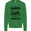 Some Grandpas Funny Biker Motorbike Bike Kids Sweatshirt Jumper Irish Green