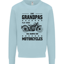 Some Grandpas Funny Biker Motorbike Bike Kids Sweatshirt Jumper Light Blue