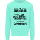 Some Grandpas Funny Biker Motorbike Bike Kids Sweatshirt Jumper Peppermint