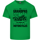 Some Grandpas Funny Biker Motorbike Bike Kids T-Shirt Childrens Irish Green